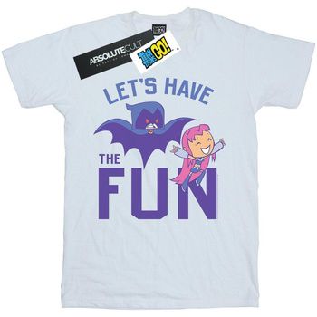 Dc Comics Camiseta manga larga Teen Titans Go Let's Have The Fun para mujer