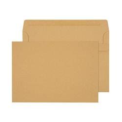 Q-Connect C5 Envelopes Pocket Self Seal 90gsm Manilla Pk 500 - KF3441