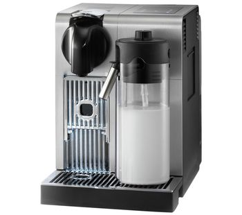 NESPRESSO Nespresso Lattissima Pro EN750MB Coffee Machine - Silver & Black, Silver