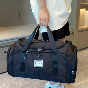 Bolsa Portátil De Viaje De Corta Distancia Con Compartimento Para Zapatos, Adecuada Para Hacer Ejercicio Y Viajar Al Aire Libre