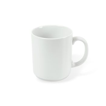 Mug (x6) porcelena blanco