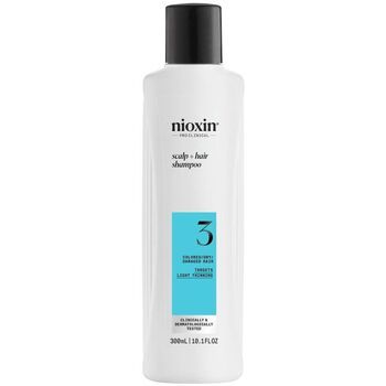 Nioxin Champú Sistema 3 - Champú - Cabello Teñido Y Dañado Con Debilitamiento para mujer