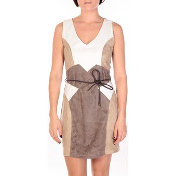 Dress Code Vestido Robe Fraise blanc/beige/marron para mujer