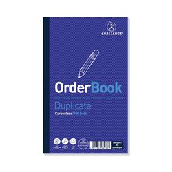 Challenge Carbonless Duplicate Order Book 100 Sets 210x130mm (5 Pack)