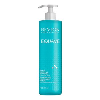 Equave Detox Micellar Shampoo - 485 ml - Revlon - Champú micelar para todo tipo de cabellos.