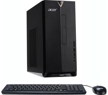 ACER TC-885 Intelu0026regCore i5 Desktop PC - 1 TB HDD & 128 GB SSD, Black, Black