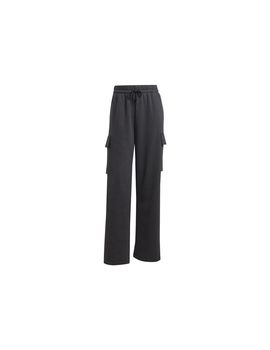 Pantalones adidas linear fleece cargo mujer negro