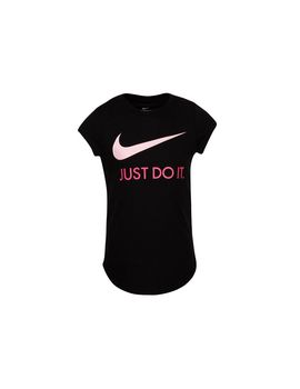 Camiseta nike swoosh jdi niña pink