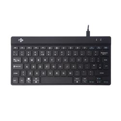 R-Go Compact Break Wired Keyboard UK Qwerty Black RGOCOUKWDBL