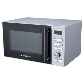 Microondas Libre Instalación - Aspes AMWC25900DGN, 900 W, 25 litros, Cerámico Inox