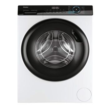 Lavadora Libre Instalación - Haier HW80-B14939-IB, 8 Kg y 1400 RPM, Blanco