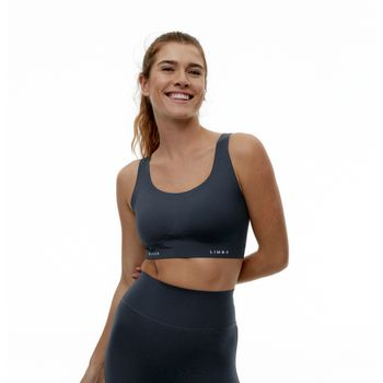 Black Limba Sujetador deportivo Top deportivo One Size para mujer