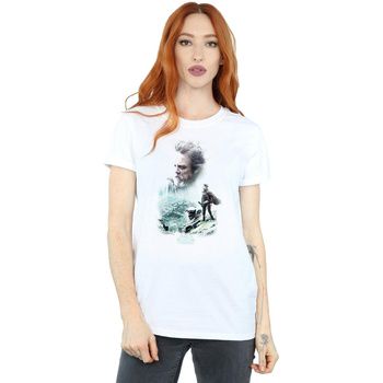 Disney Camiseta manga larga The Last Jedi para mujer