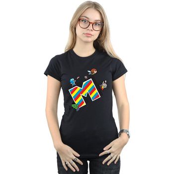 Marvel Camiseta manga larga M Is For para mujer