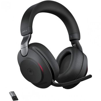 Jabra Evolve2 85 MS Teams Auriculares Bluetooth Negros