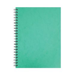 Silvine Luxpad Hardback Wirebound Notebook A4 + (Pack of 6) SPA4FEINT