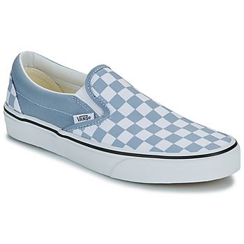 Vans Zapatos Classic Slip-On COLOR THEORY CHECKERBOARD DUSTY BLUE para hombre