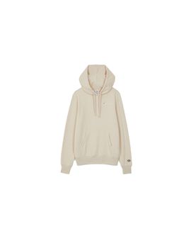 Sudadera champion hooded sweatshirt mujer beige