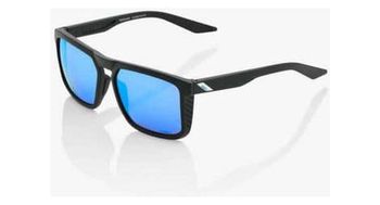 100  renshaw negro mate gafas hiper azul lente multicapa espejo   negro   azul