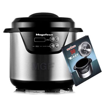 Magefesa Easy Express Olla a Presión Eléctrica 6L 500W + Libro