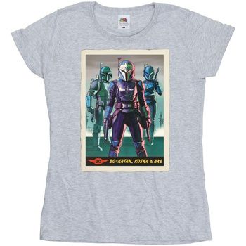 Disney Camiseta manga larga The Mandalorian para mujer