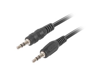 Cable Estereo Lanberg Jack 3.5Mm Macho/Jack 3.5Mm Macho 1.2M Negro