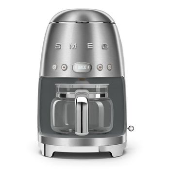 Smeg DCF02SSEU Cafetera de Goteo 1.4L 1050W Plata