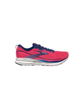 Zapatillas de running brooks trace 3 mujer raspberry/blue/orchid