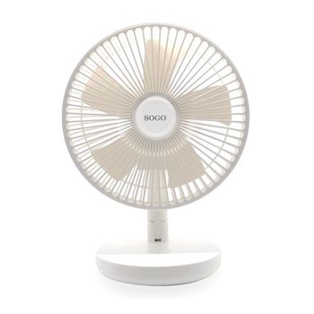 Sogo Mini Ventilador de Sobremesa Recargable 4W