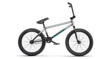 Wethepeople justice 20  bmx freestyle negra plata cruda