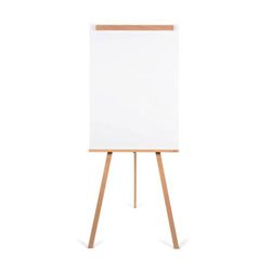 Bi-Office Archyi Angolo Tripod Magnetic Easel 760x1850mm White - EA560