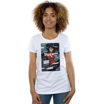 Marvel Camiseta manga larga BI34344 para mujer