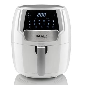 Haeger Air Feast Digital White Freidora de Aire 4.2L 1500W Blanca