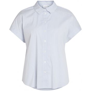 Vila Blusa Lulana Shirt - Cloud Dancer para mujer