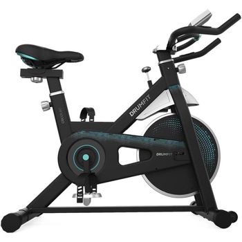 Cecotec Drumfit Indoor 13000 Delfos Bicicleta Estática con Volante de Inercia 13Kg