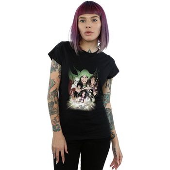 Dc Comics Camiseta manga larga Justice League para mujer