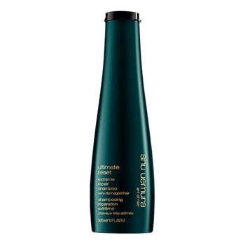 Champú Ultimate Reset - 300 ml - Shu Uemura - Champú de extrema reparación para cabellos muy dañados.