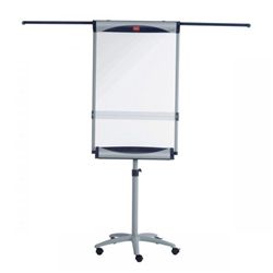 Nobo Piranha Mobile Flipchart/Drywipe Easel Blue/Silver