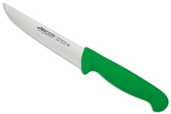 Cuchillo cocina de acero inoxidable nitrum de 130 mm mango verde