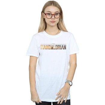 Disney Camiseta manga larga The Mandalorian Series para mujer