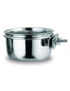 Comedero acero inox. con soporte 600 ml Copele