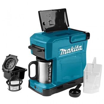 Makita DCM501Z Cafetera de Goteo Sin Cables Azul/Negro