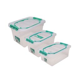 StoreStack Carry Box Set of Multiple Sizes (3 Pack)