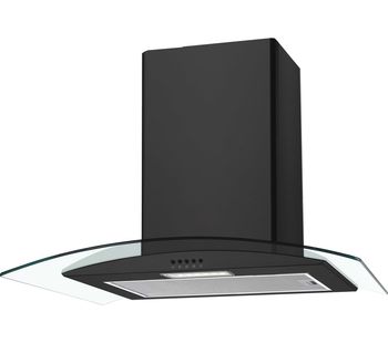 CANDY CGM60NN Chimney Cooker Hood - Black, Black