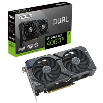 ASUS Dual GeForce RTX 4060 Ti Advanced Edition 16GB GDDR6 DLSS 3