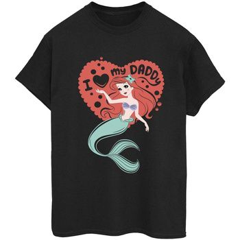 Disney Camiseta manga larga The Little Mermaid Daddy para mujer