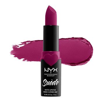 Barra de Labios - Suede Matte Lipstick - Professional Makeup - Nyx: SUEDE MATTE LIPSTICK-SWEET TOOTH