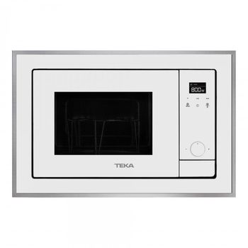 Teka ML 820 BIS Microondas Integrable con Grill 20L 700W Cristal Blanco