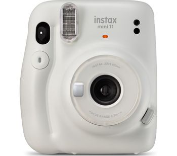 INSTAX Mini 11 Instant Camera - Ice White, White