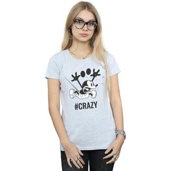 Disney Camiseta manga larga Crazy para mujer